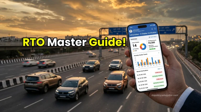 Comprehensive digital interface displaying centralized traffic compliance data and real-time e-challan metrics on a premium device.